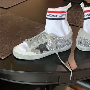 Golden Goose sparkle Never worn